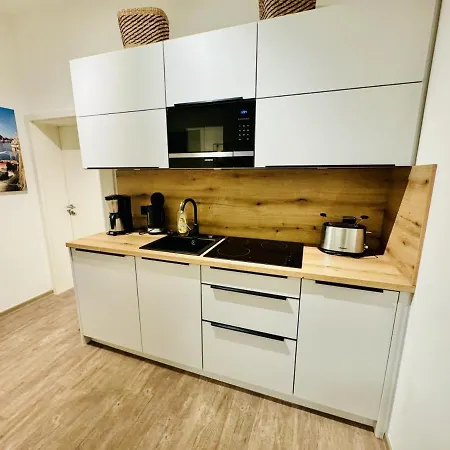 Stromdampfer, Hafenblick Appartement Rostock