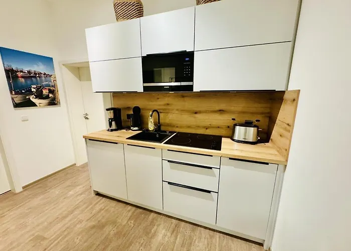 Stromdampfer, Hafenblick Apartment Rostock