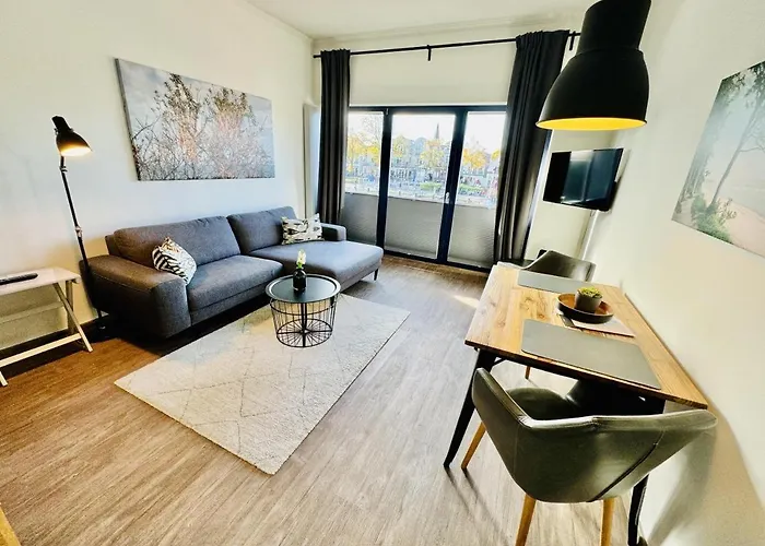 Appartement Stromdampfer, Hafenblick